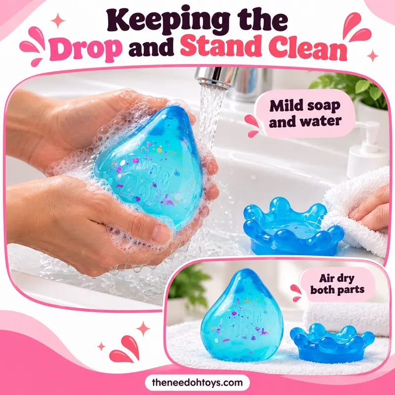 Keeping the Drop and Stand Clean
