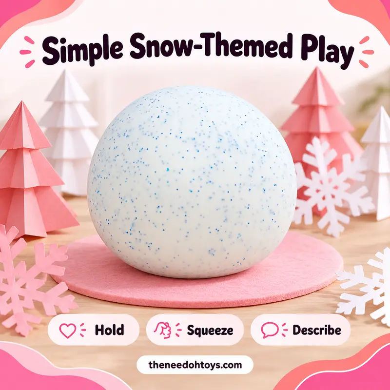 Simple Snow Themed Play