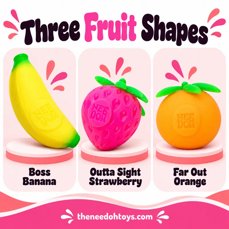 Three Fruit Shapes